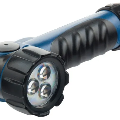 Фонарь бытовой, пластик, 3 W Led, ремешок, зум, 3 режима 100%-50%-строб, 3 х ААА Stern - изображение 5