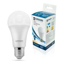 Лампа светодиодная GRISARD ELECTRIC A60 Е27 20Вт 4000К 220В, Нейтральный белый свет 100 шт - изображение 9