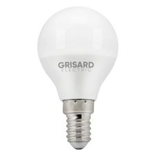 Лампа светодиодная GRISARD ELECTRIC G45 E14 7Вт 4000К 220В, Нейтральный белый свет 100 шт - изображение 7