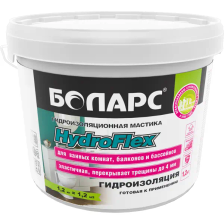 Гидроизоляция полимерная Боларс HydroFlex 1.2 кг - изображение 3