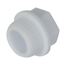 Заглушка (пробка) PP-R белая Дн20х1/2" НР VALFEX 10163020 - изображение 2