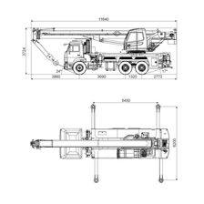 Автокран SANY КС5573А-243 - изображение 6