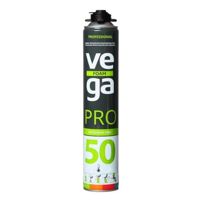 Пена монтажная профессиональная VEGA 50 Pro 750ml - изображение 3